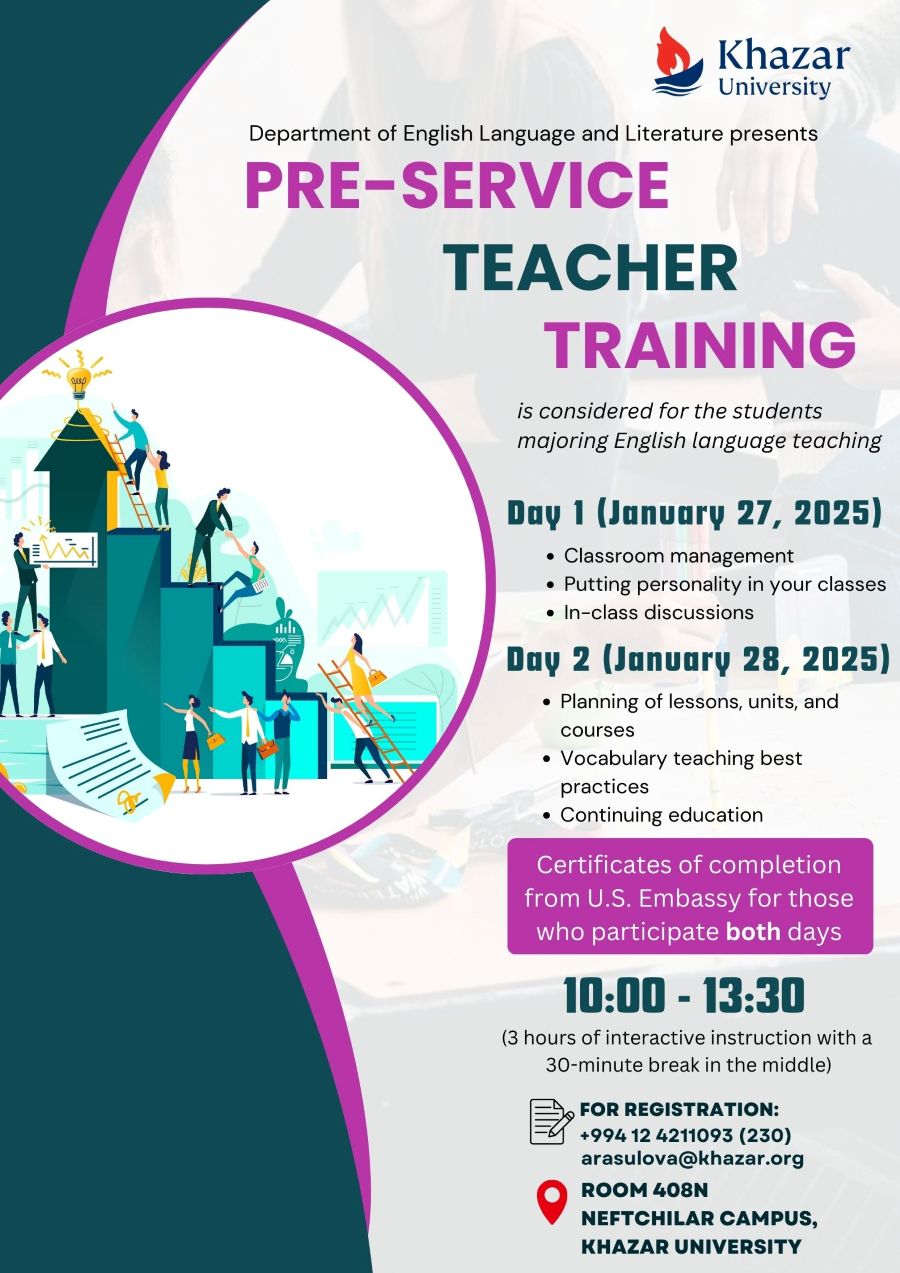 Seminar on “Pre-Service Teacher Training” to held